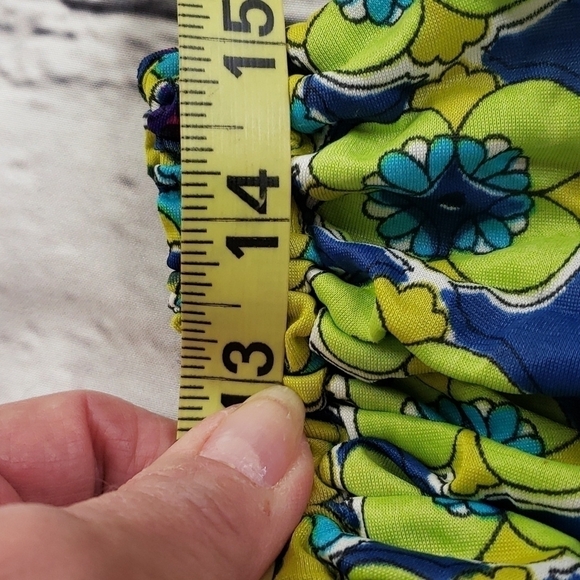 Vintage 60s Joyce Maxi Skirt ILGWU USA Label Pyshcodelic 60’s Print S EUC - Picture 13 of 14